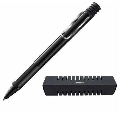 Ручка шариковая Lamy 219 Safari (0.5мм, синий цвет чернил, корпус черный) 1шт. (M16)