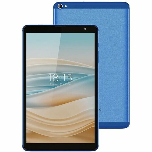 Планшет BQ-8088L Exion Surf Black 8 IPS 1280x800 16 ГГц 464 Гб 58 МП синий 1337300₽