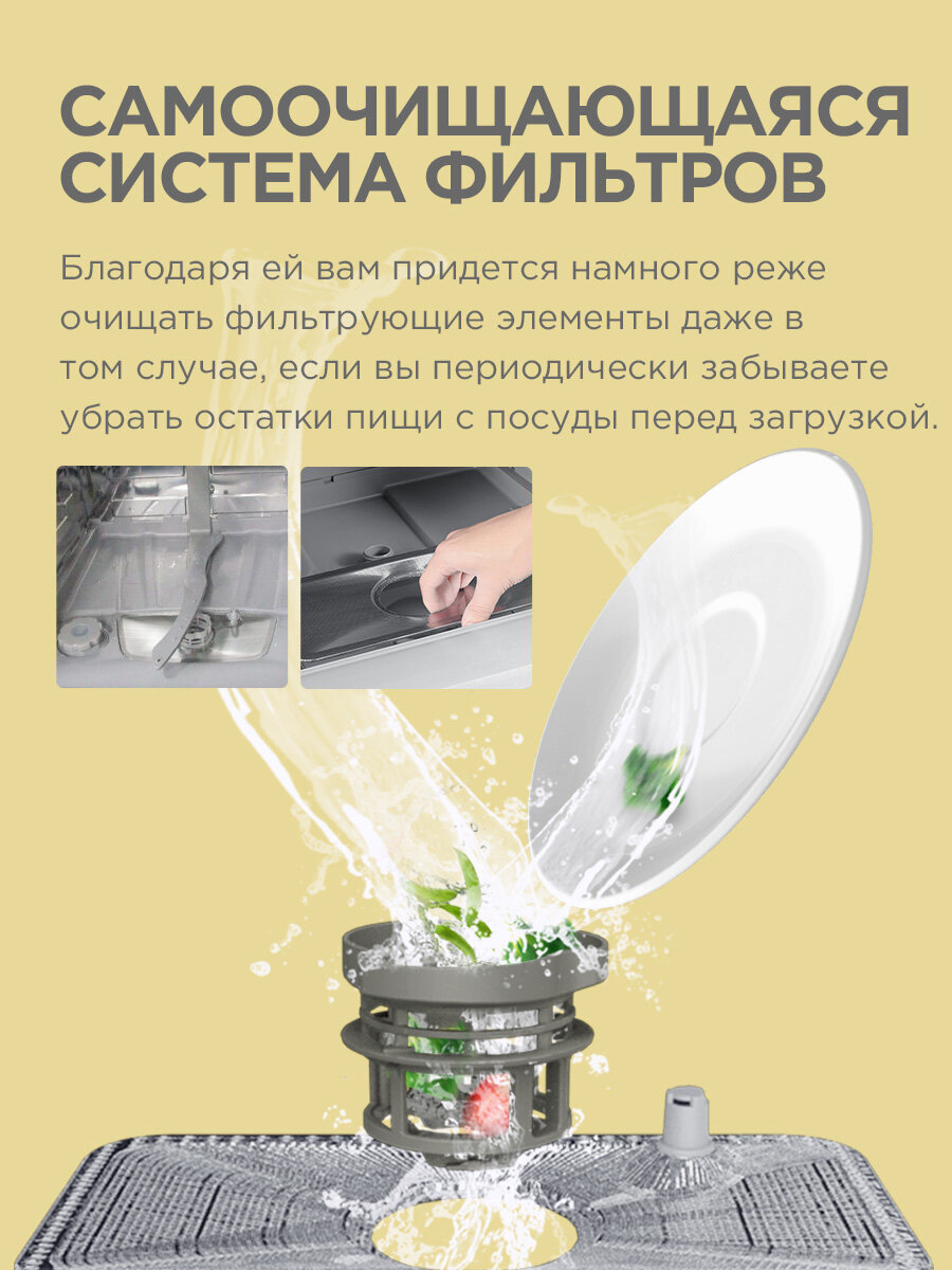 Встраиваемая посудомоечная машина с Wi-Fi Comfee CDWI602i