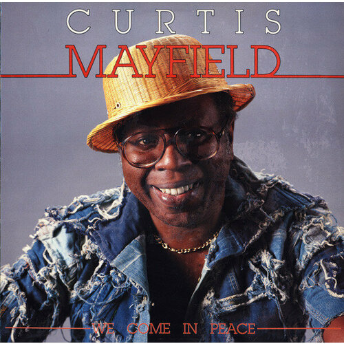 старый винил curtom curtis mayfield curtis live lp used Старый винил, Polarvox, MAYFIELD CURTIS - We Come In Peace (LP, Used)