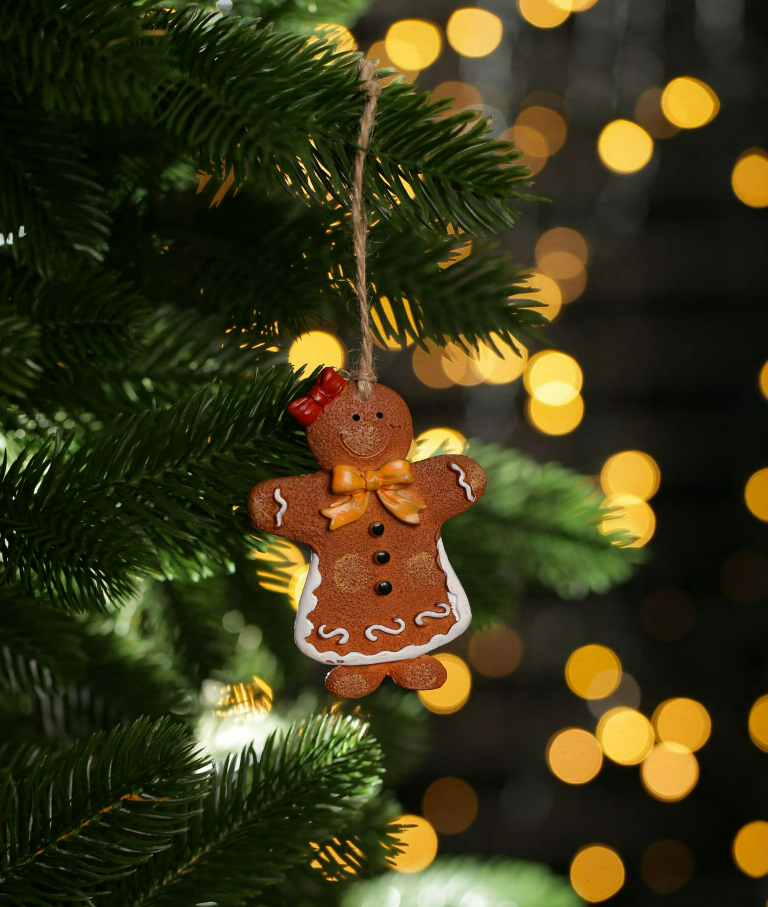 Новогоднее украшение подвеска на елку Пряник