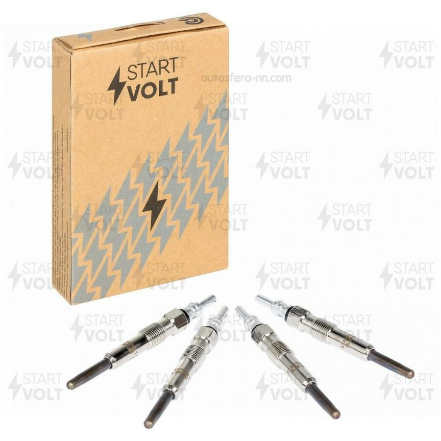 STARTVOLT GLSP503 Комплект свечей накаливания (4шт) для автомобилей VAG Transporter T4 (96-) 2.5D