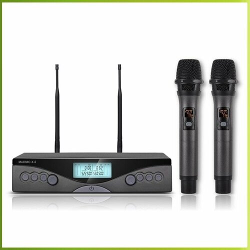 Madmic X-5 - вокальная радиосистема для живого вокала - сменные частоты Jack 63 MIX XLRх2 990000₽