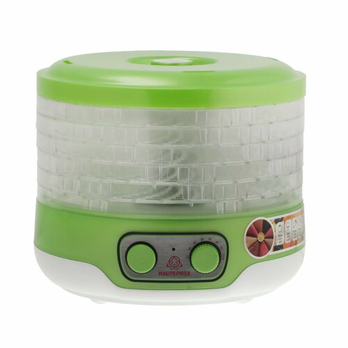 Сушилка для овощей и фруктов EFD-3061 250 Вт 6 ярусов зелёная 459000₽