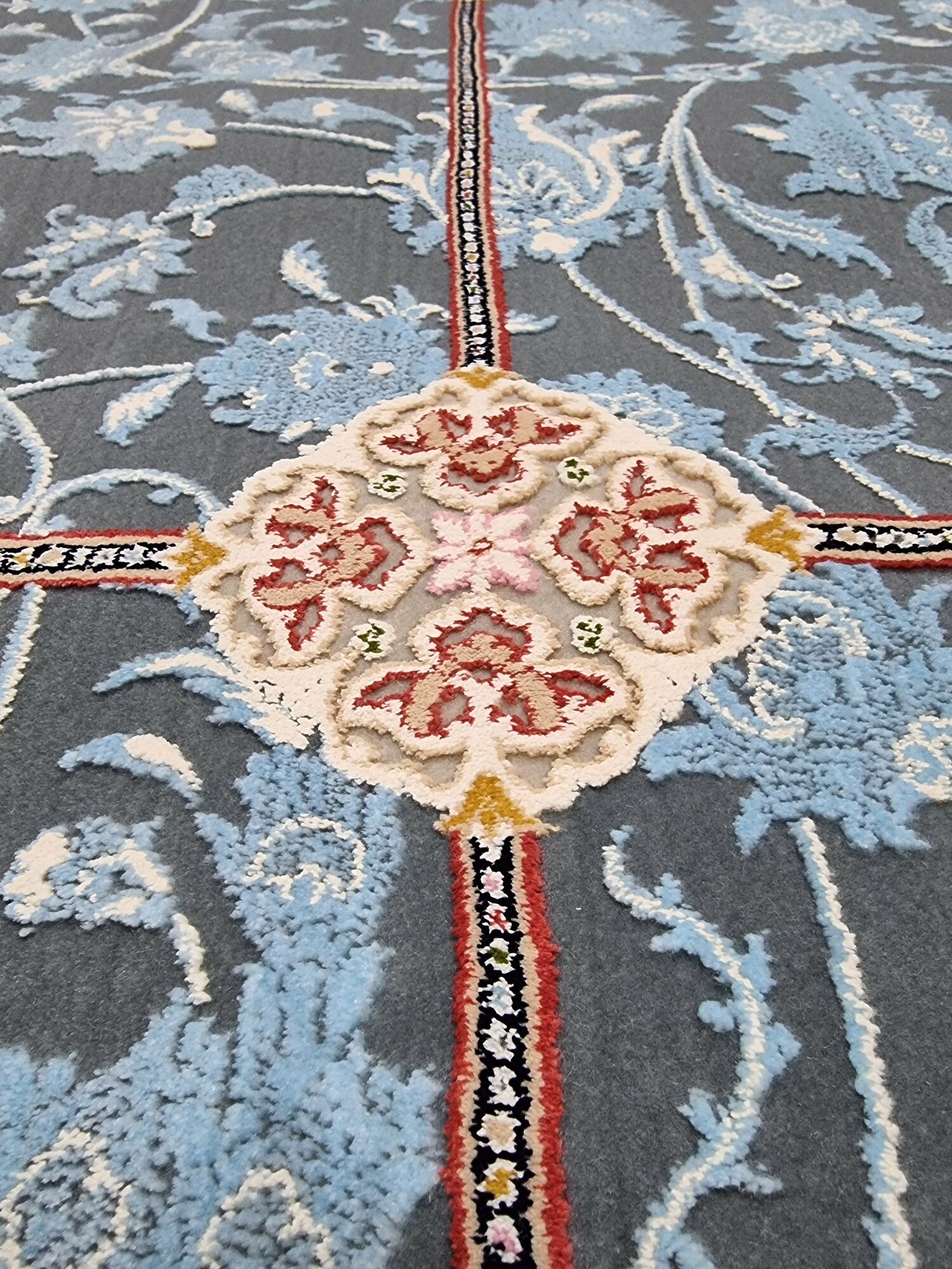 Персидский ковер Farrahi Carpet, Иран, размер 2х3 м - фотография № 7