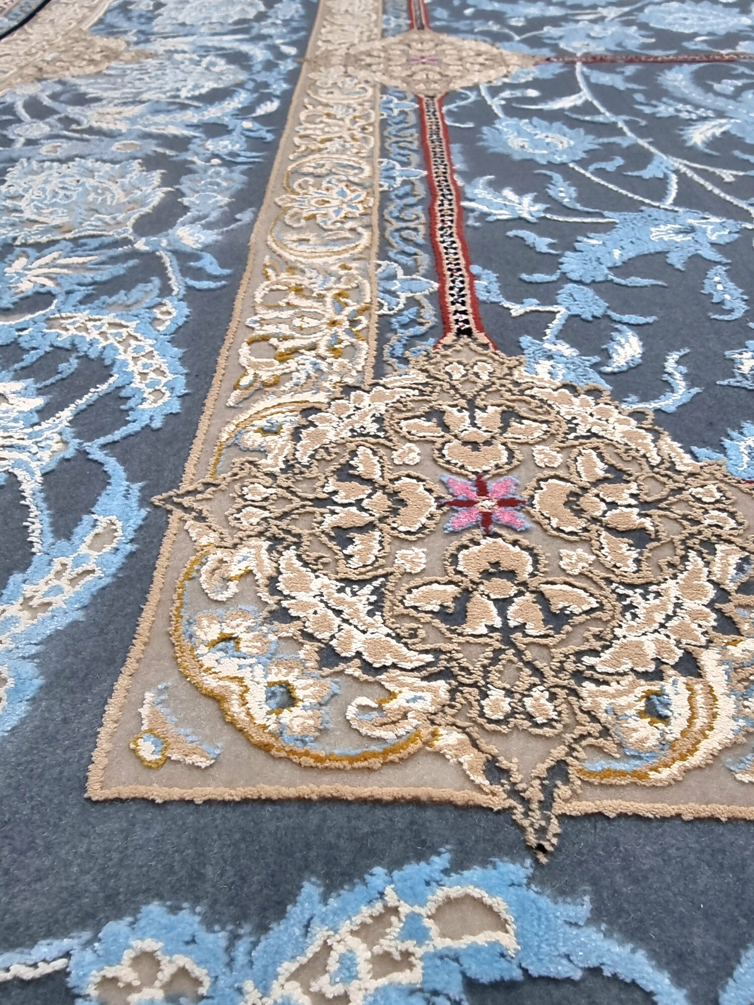 Персидский ковер Farrahi Carpet, Иран, размер 2х3 м - фотография № 6
