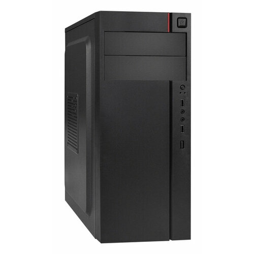 Корпус Miditower ExeGate AA-440 ATX, без БП, черный EX290172RUS корпус miditower exegate i3 base atx без бп ex294967rus