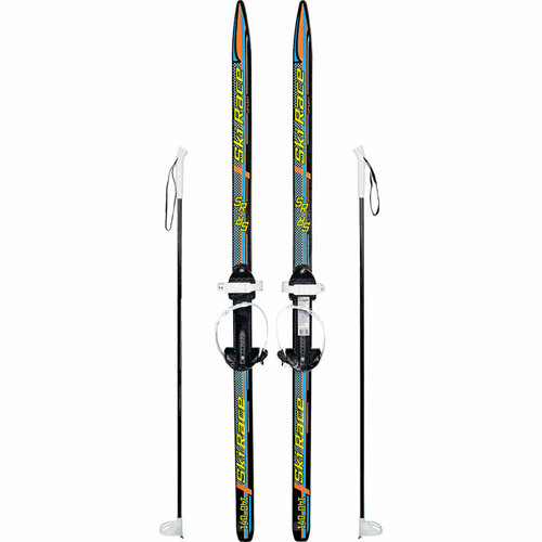 Лыжи подростковые олимпик Ski Race 140/105см, с палками