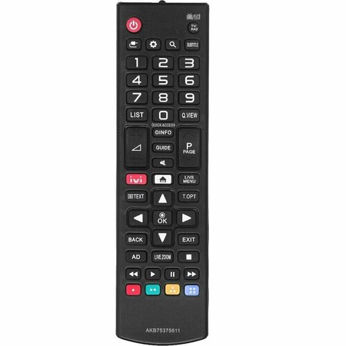 Пульт для LG AKB75375611 / AKB75095312 для телевизора Smart TV модельный пульт akb75095312 для lg smart tv защитный чехол комплект