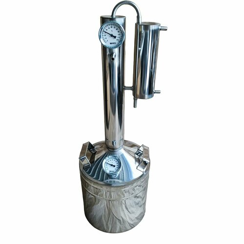 Дистиллятор 13 литров с царгой и охладителем из нержавеющей стали 629900₽