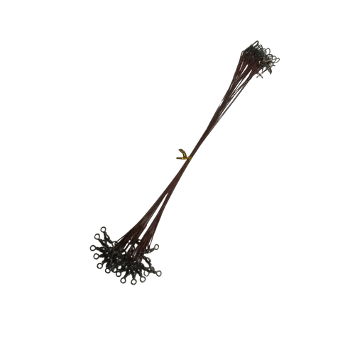 фото Стальные поводки 20 шт. / 23 см / бронзовый цвет wei yang