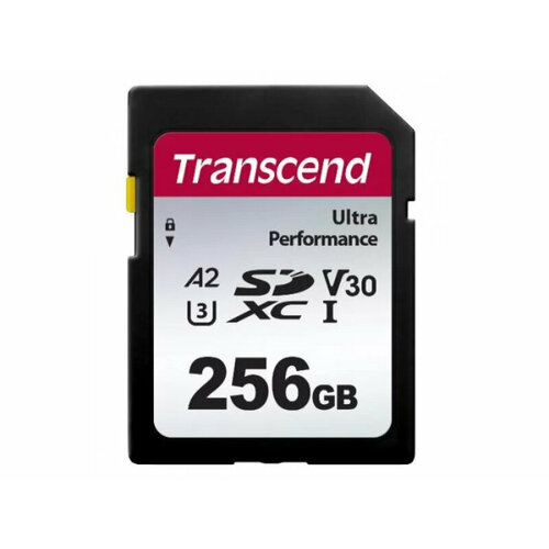 Карта памяти 256gb - Transcend Micro Secure Digital XC 340S UHS-I U3 V30 A1 TS256GSDC340S