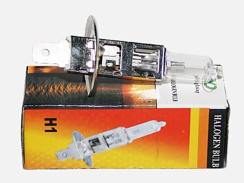 фото Лампа галогеновая H1 12V 100W маяк (52150)