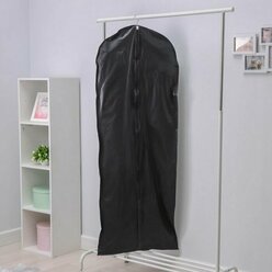 Чехол для одежды LaDom, 60х137 см, плотный, PEVA, цвет серый