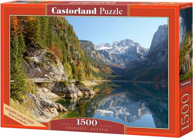 Пазл "Озеро Госауси. Австрия" 1500 элементов Castor Land