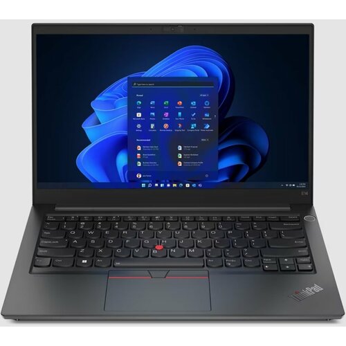 Lenovo Ноутбук ThinkPad E14 Gen 4 14 FHD 1920x1080 IPS 300N i5-1235U 8GB DDR4 3200 256GB SSD M2 Intel Iris Xe WiFi BT FPR IR Cam 57Wh 65W USB-C NoOS 1Y 164kg 9615500₽