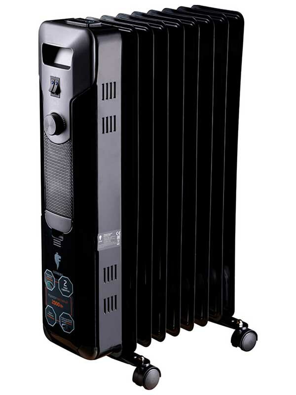 Радиатор масляный Leonord LE-1909 9 секций 2кВт (105818)