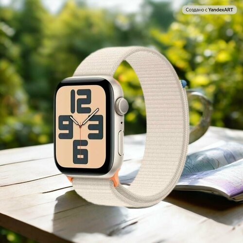 Умные часы Apple Watch Series SE Gen 2 2023 40 мм Aluminium Case GPS Starlight Sport Loop 2999000₽