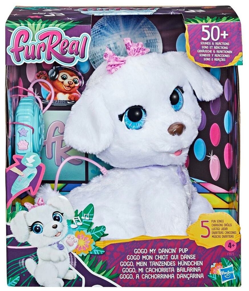 Интерактивная игрушка Hasbro FurReal Friends GOGO Танцующий щенок F19715L0