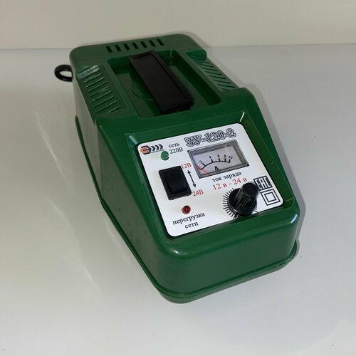 Зарядное устройство для АКБ 12-24 В 50-120 Ач Ток заряда до 10 А Ручная регулировка тока 3808₽