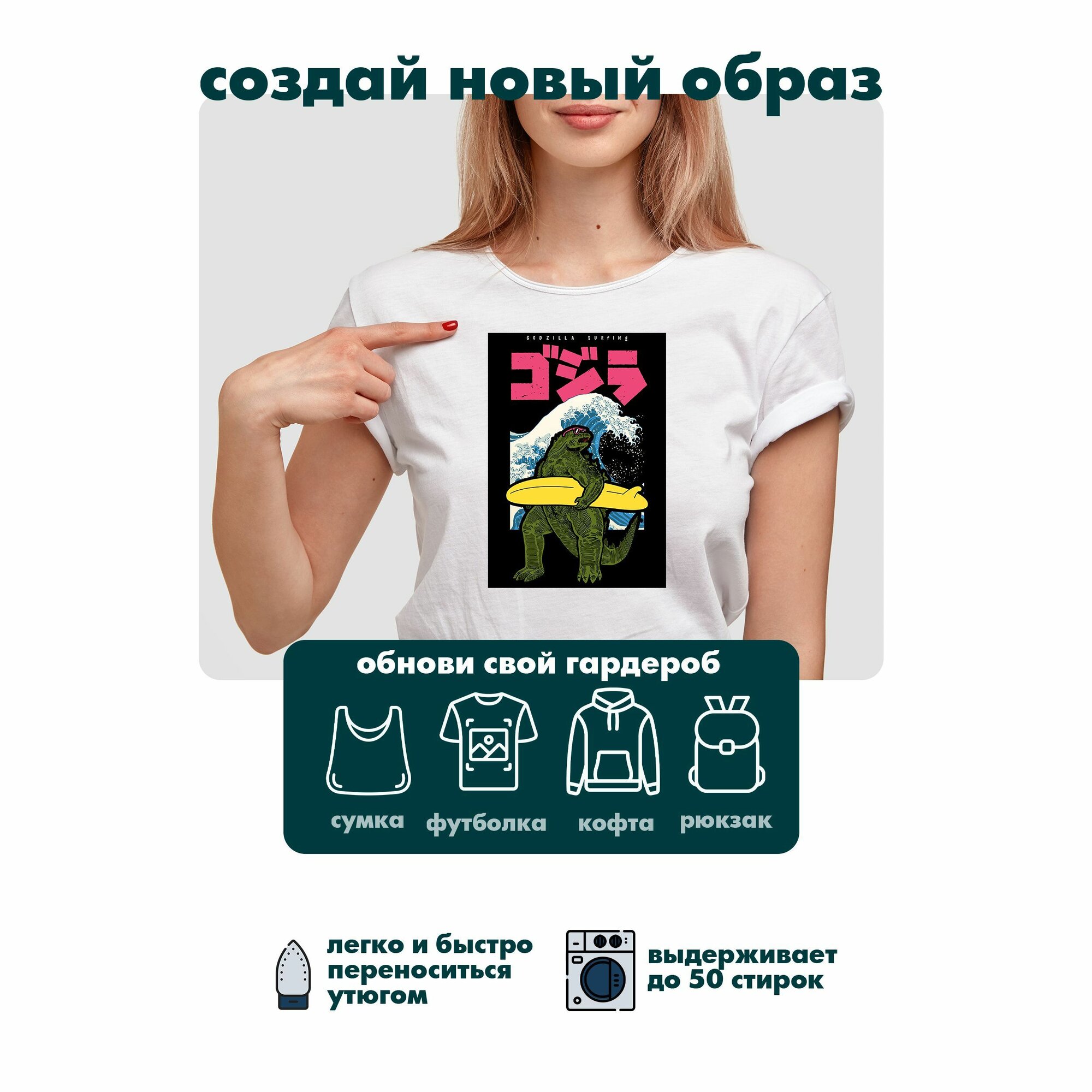 Термонаклейка для одежды и текстиля Аниме — фото 1