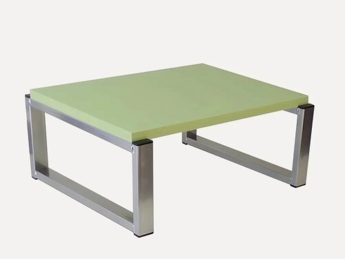 Изображение товара Полка для микроволновки GARROSS "SIBERIA 213121", размер 30х40 см, высота 17 см, каркас серебристый, цвет салатовый