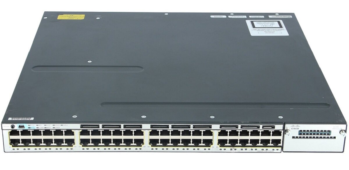 Коммутатор CISCO WS-C3750X-48T-L 48 х GE LAN Base
