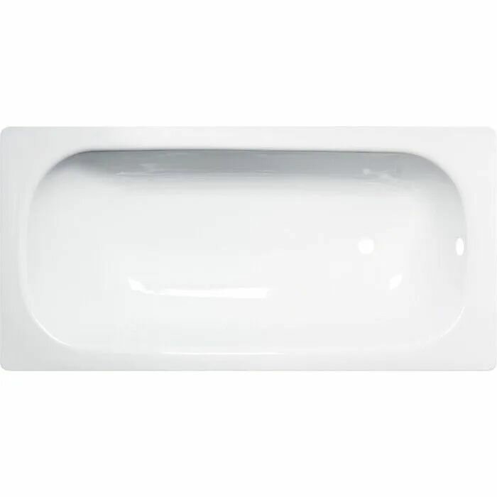 фото Стальная ванна 140х70 Antika без ранта, ножки в комплекте, толщина 1,8мм, ВИЗ