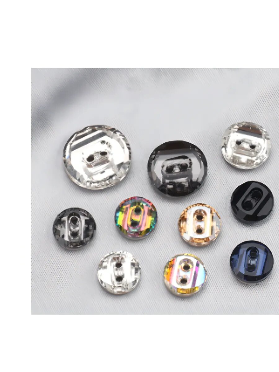 Набор пуговиц кристаллов — фото 1