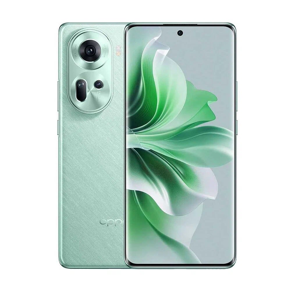 Смартфон OPPO Reno11 5G 12/256 ГБ RU, Dual nano SIM, wave green
