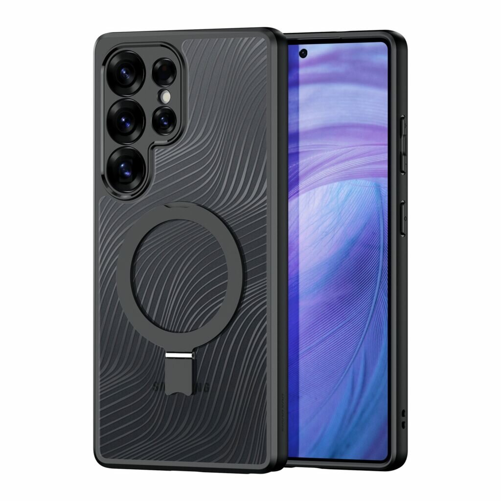 Чехол Aimo Mag Series, для Samsung S25 Ultra, с откидной подставкой