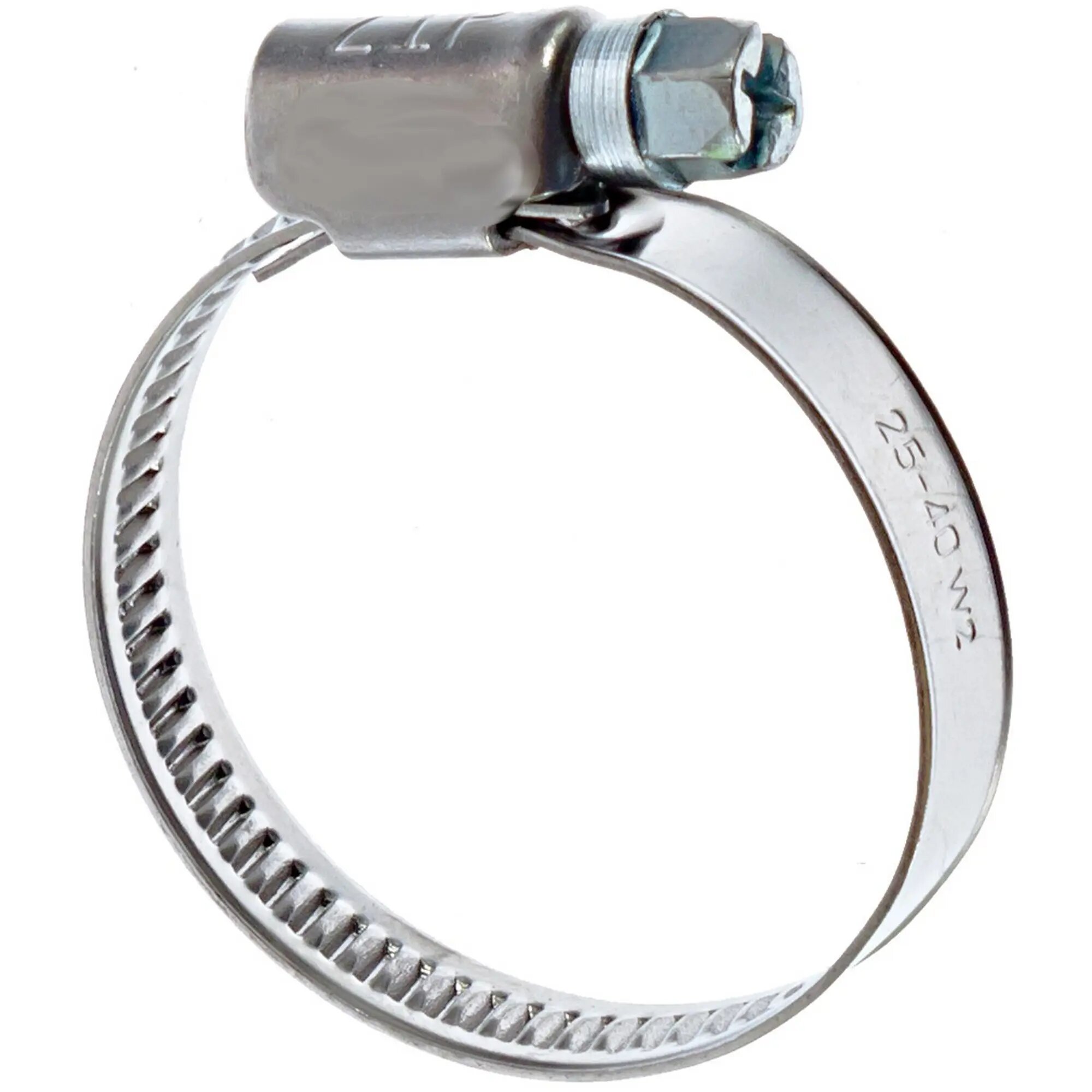 Хомут нержавеющий W2 25-40 мм 2 шт.