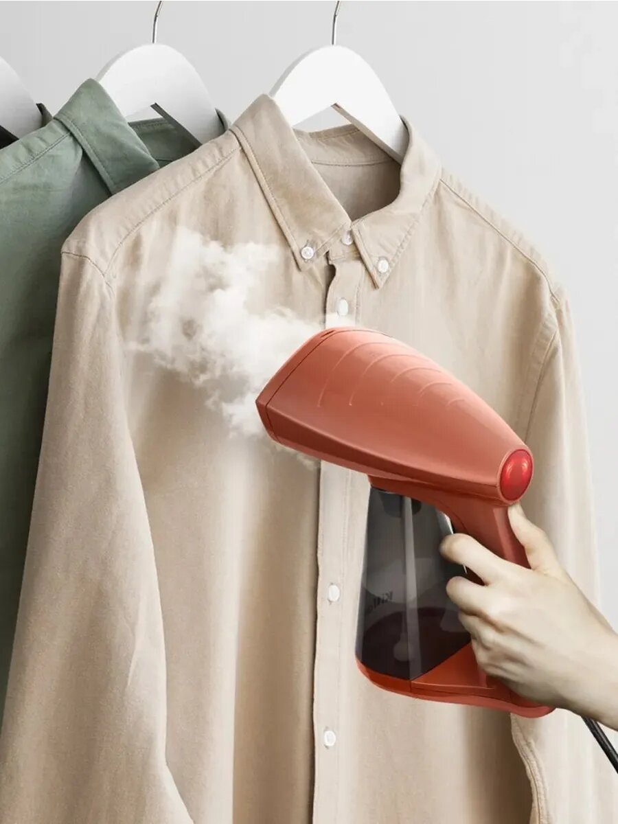 Работа вертикальным отпаривателем