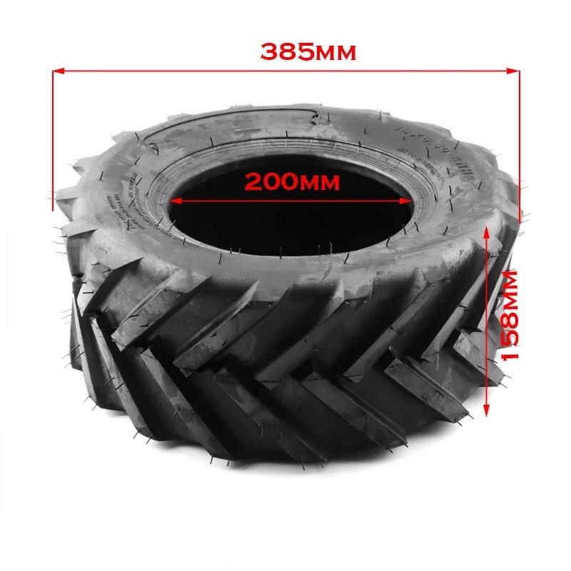 16-дюймовые колеса 16x6,50-8 Бескамерная вакуумная шина с 8-дюймовой железной ступицей для ATV Снегоупорочная газонокосилка Фермерский автомобиль Инструмент Автомобильные шины Запчасти, tires