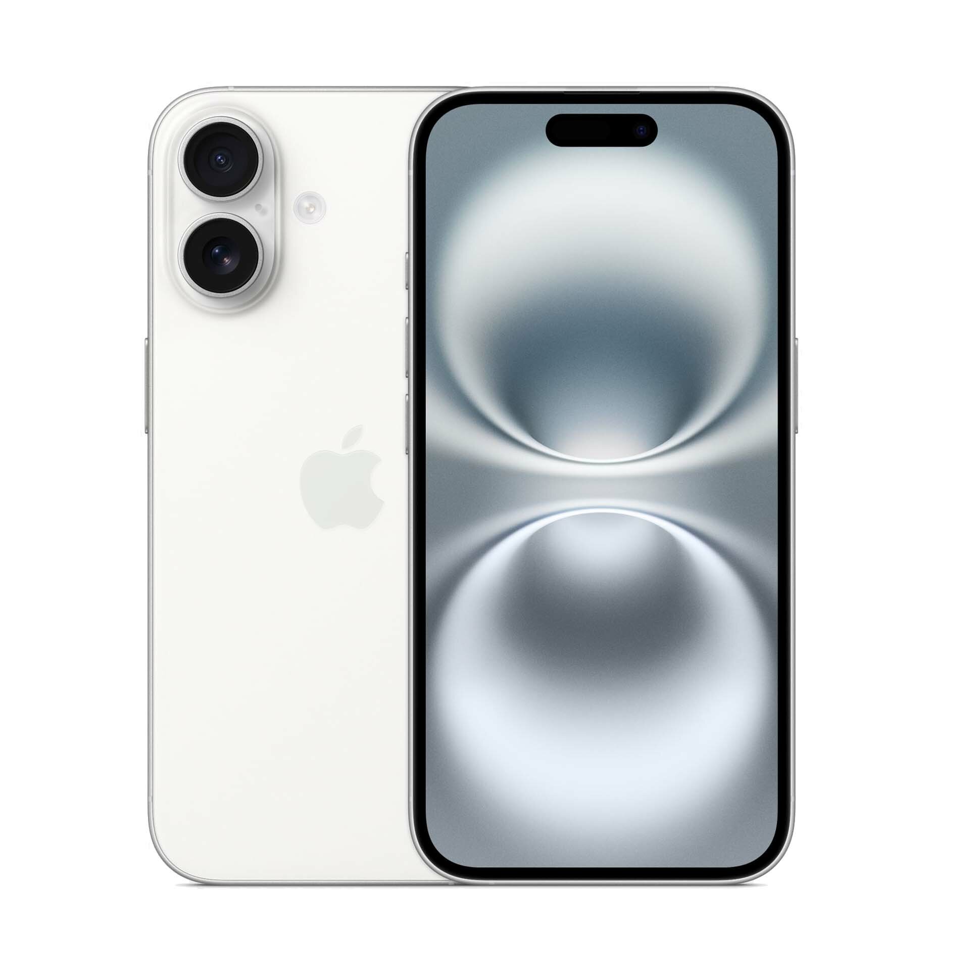 Смартфон Apple iPhone 16 Plus 128Gb nano SIM+eSIM White (Global)