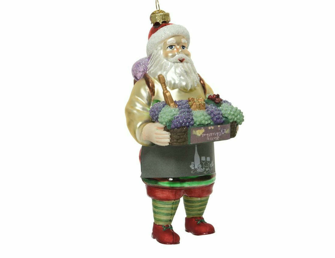 Ёлочная игрушка, стекло, 16 см, Kaemingk