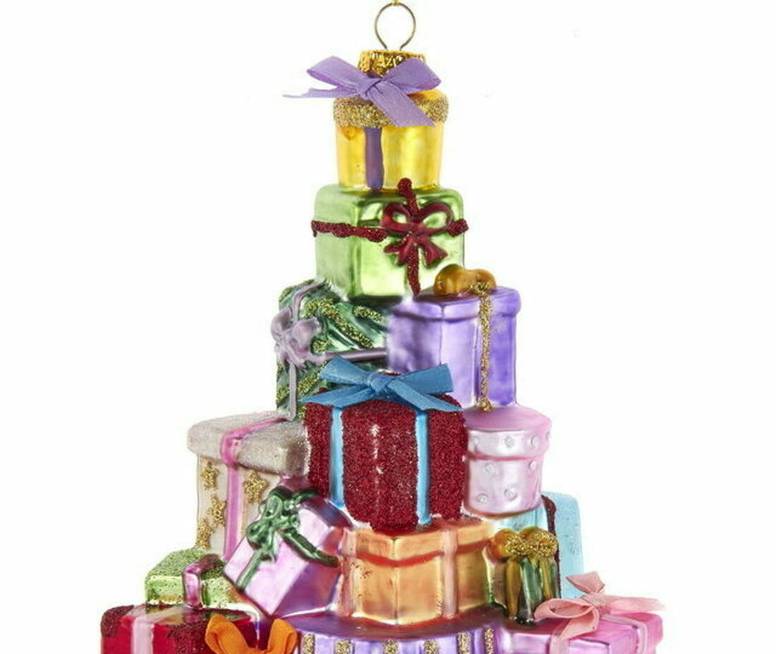 Ёлочная игрушка, стекло, 14 см, Kurts Adler — фото 1