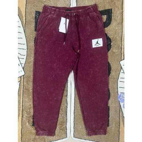 фото Брюки джоггеры jordan nike air jordan sport, размер xl, красный