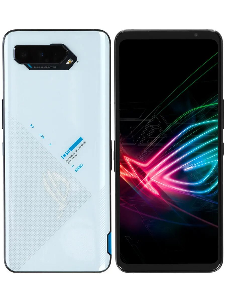 6.78" Смартфон ROG Phone 5s ZS676KS LTE 16+512 ГБ белый РСТ