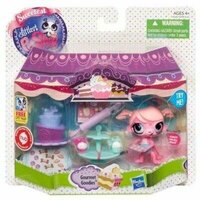 Littlest Pet Shop Игровой набор 'Лакомства гурманов' с Мартышкой Minka Mark