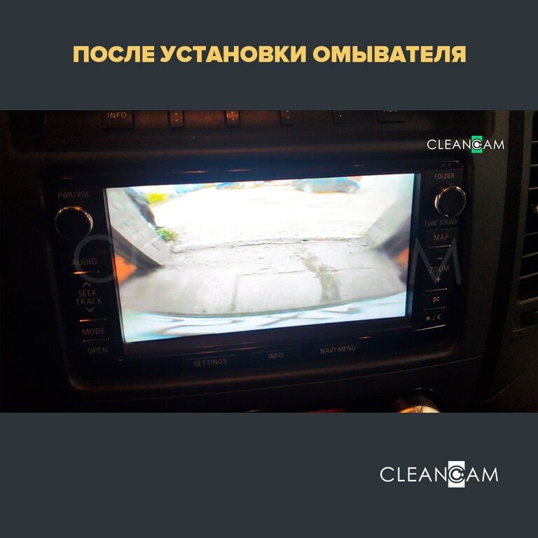 Омыватель камеры заднего вида для Mitsubishi Pajero 4 2012-2021 3236 CleanCam