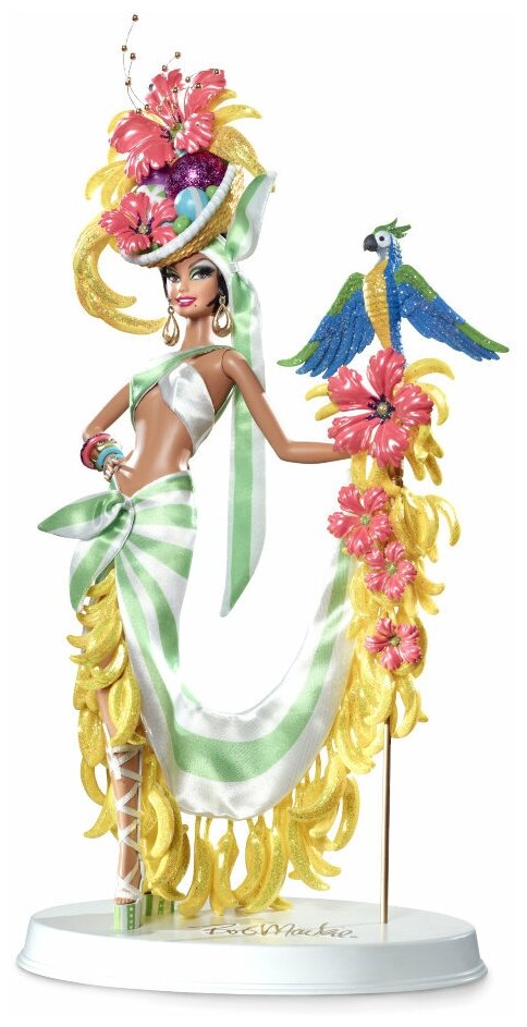 Кукла Barbie Банановый рай Бразильянка, 29 см, W3515