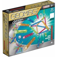 Конструктор магнитный GEOMAG Glitter 30 деталей Geomag