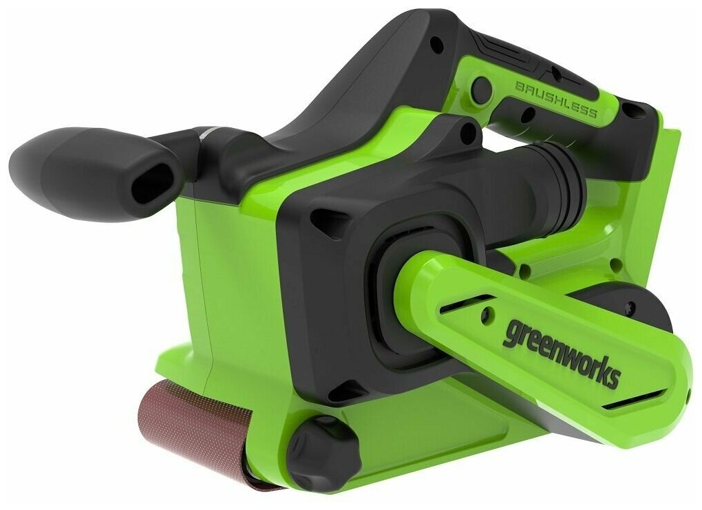 фото ЛШМ Greenworks G24BS 24 V без акк и з/у 3100607 электроинструмент, подарок на день рождения мужчине, любимому, папе, дедушке, парню