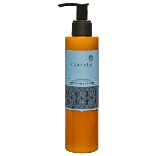 OrganicTai кондиционер для волос Lemongrass & Lavender укрепляющий, 200 мл