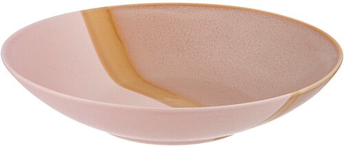 Тарелка суповая Bronco Sunset, 750 мл, 21*5 см, розовая (189-447)