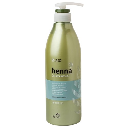 FLOR de MAN ополаскиватель для волос Henna Hair Rinse, 730 мл flor de man ополаскиватель для волос henna hair rinse 730 мл