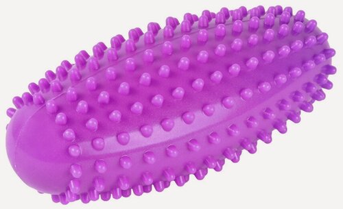 Изображение товара Массажер-ролик резиновый надувной, элипс выпуклый, сиреневый