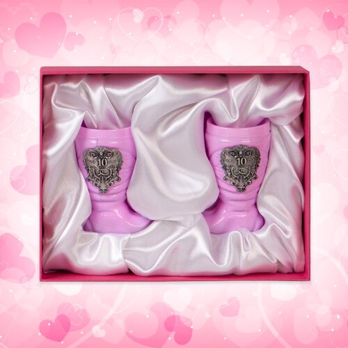 Набор подсвечников Оловянная свадьба