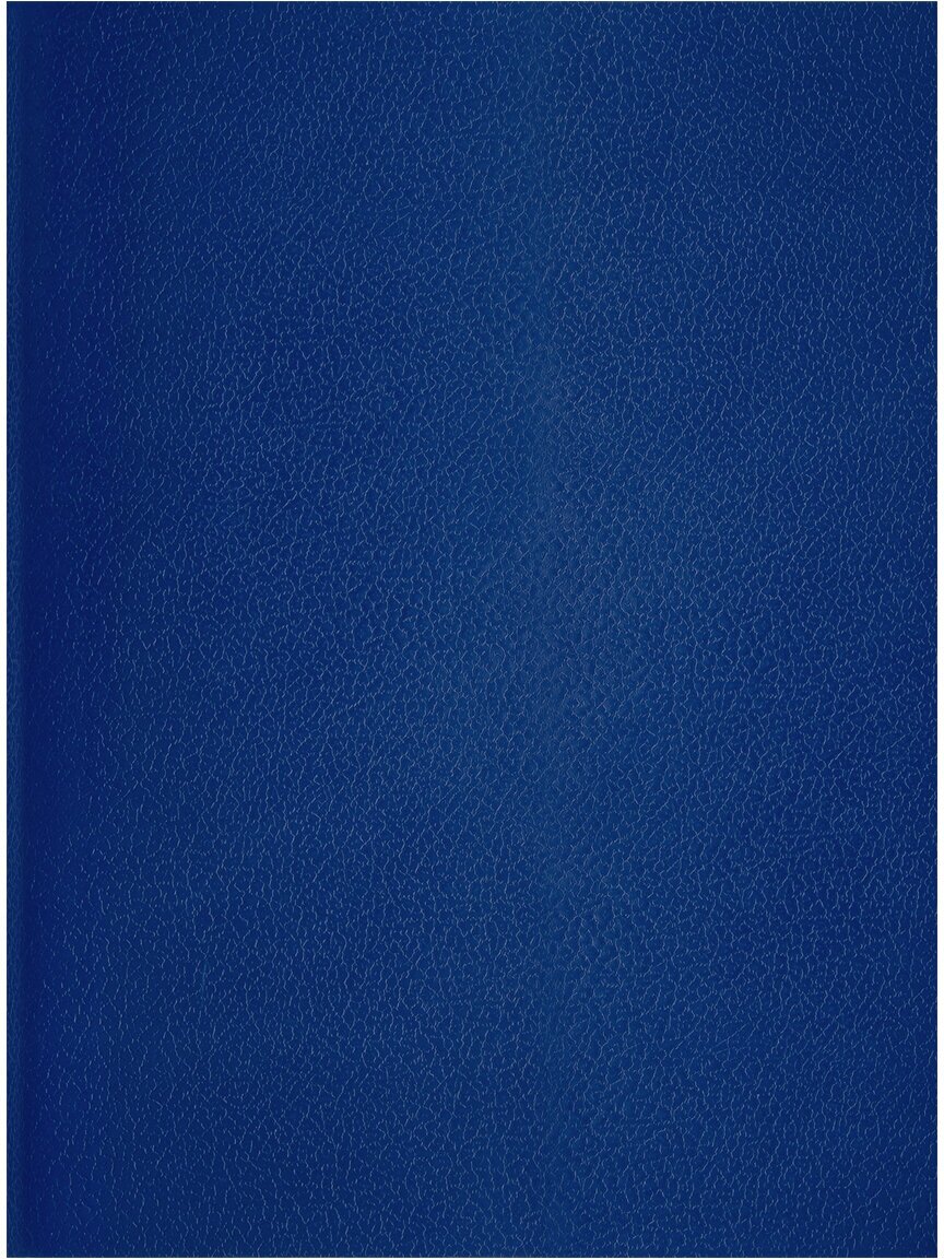 Тетрадь 48л, А4 клетка BG, бумвинил, синий (арт. 357598)